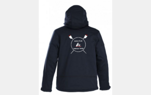 Veste soft shell à capuche